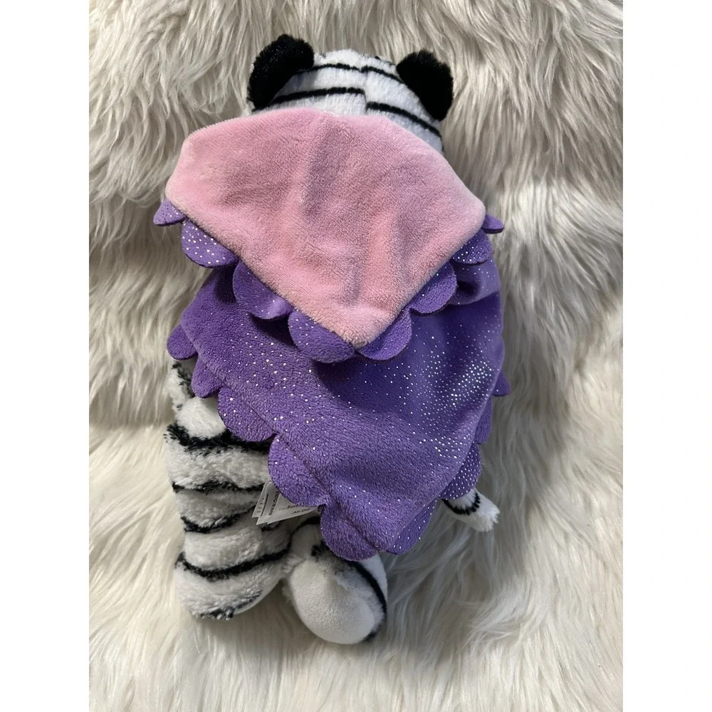 Fiesta Blanket Babies White‎ Tiger Swaddle Wrap Stuffed Animal 11